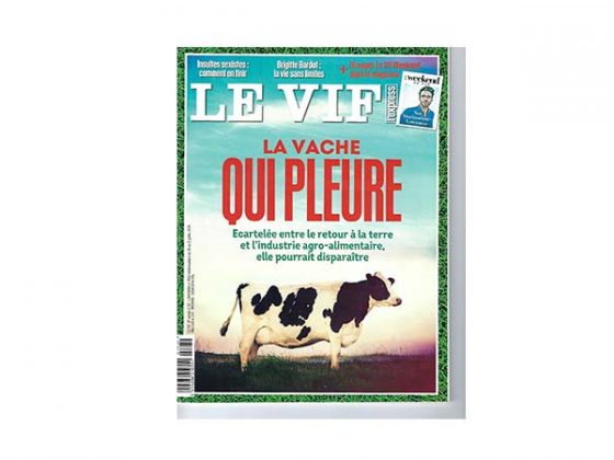 couverture de Le vif "la vache qui pleure"